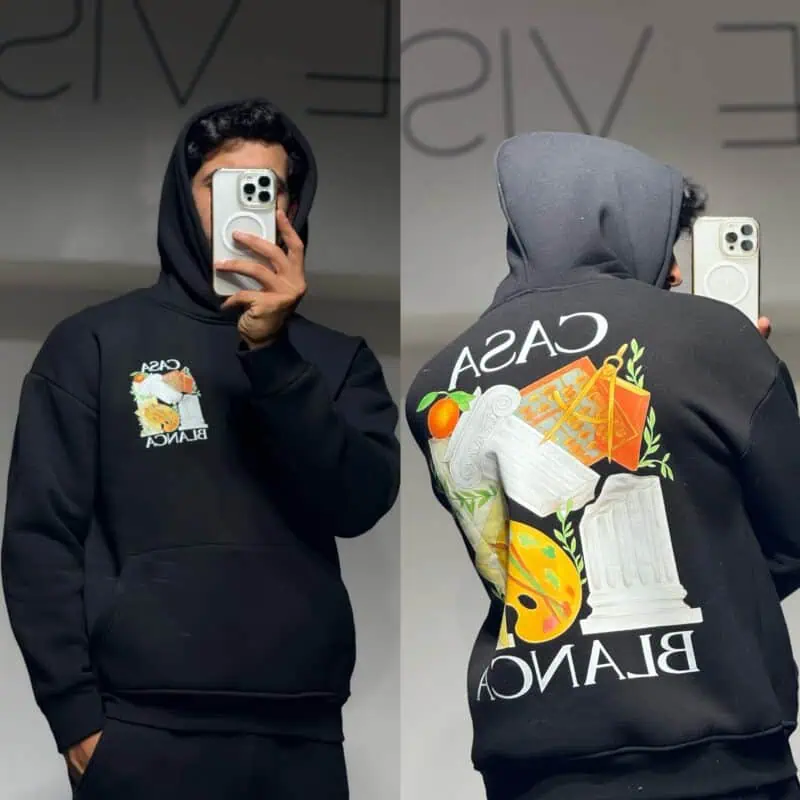 Casa Blanca Hoodie Zwart 185