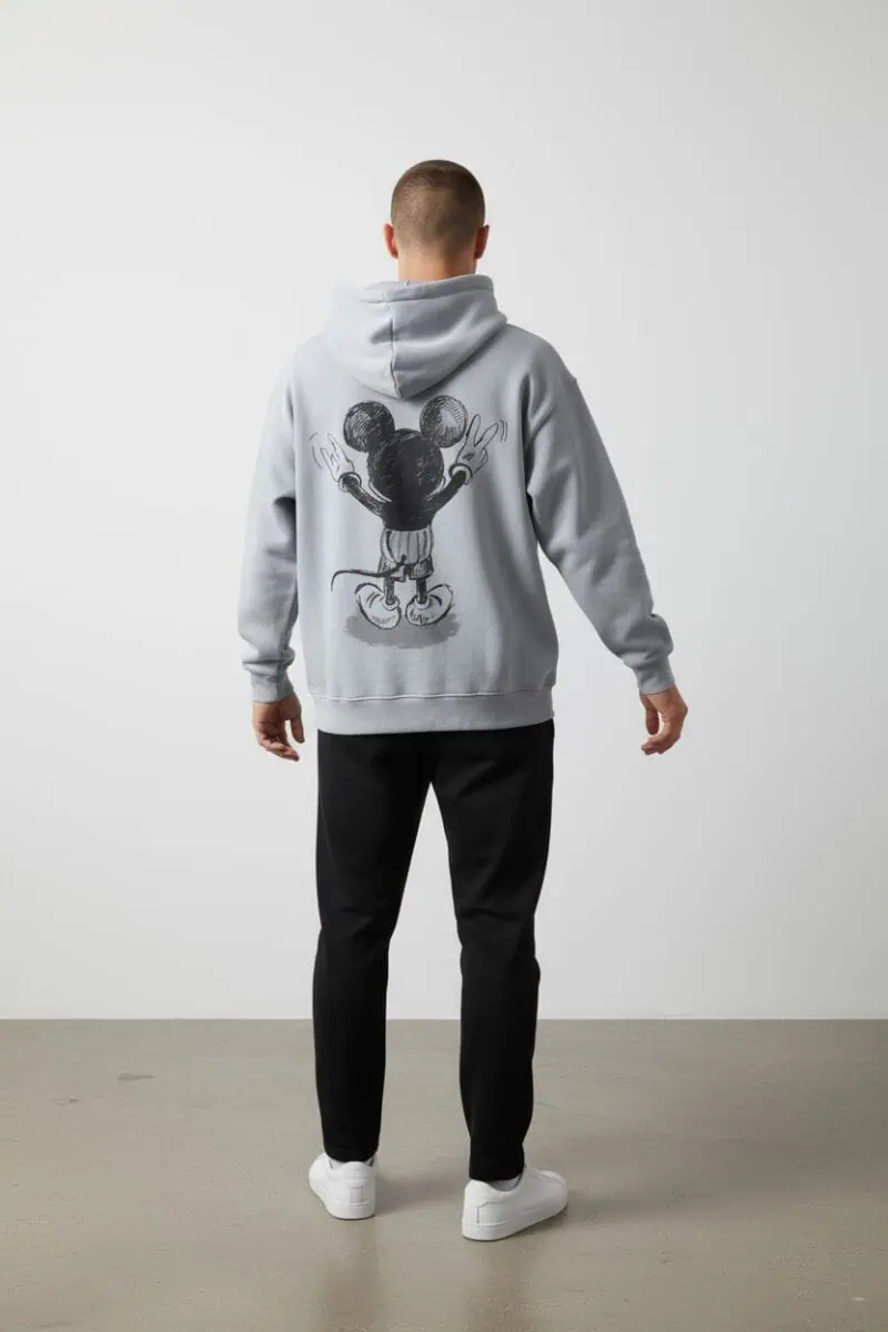 Mickey Mouse Hoodie Grijs 114