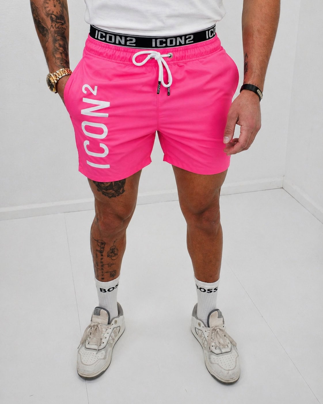Icon2 Zwemshort Roze 10001