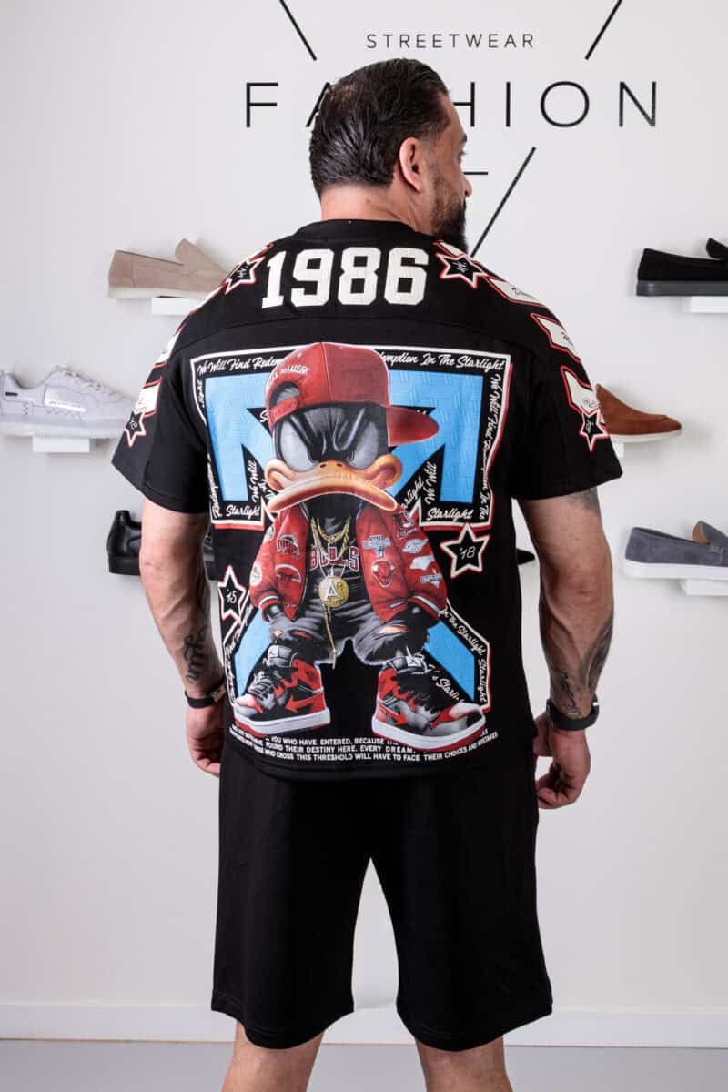 X Daffy Duck Zomer Set Zwart 102