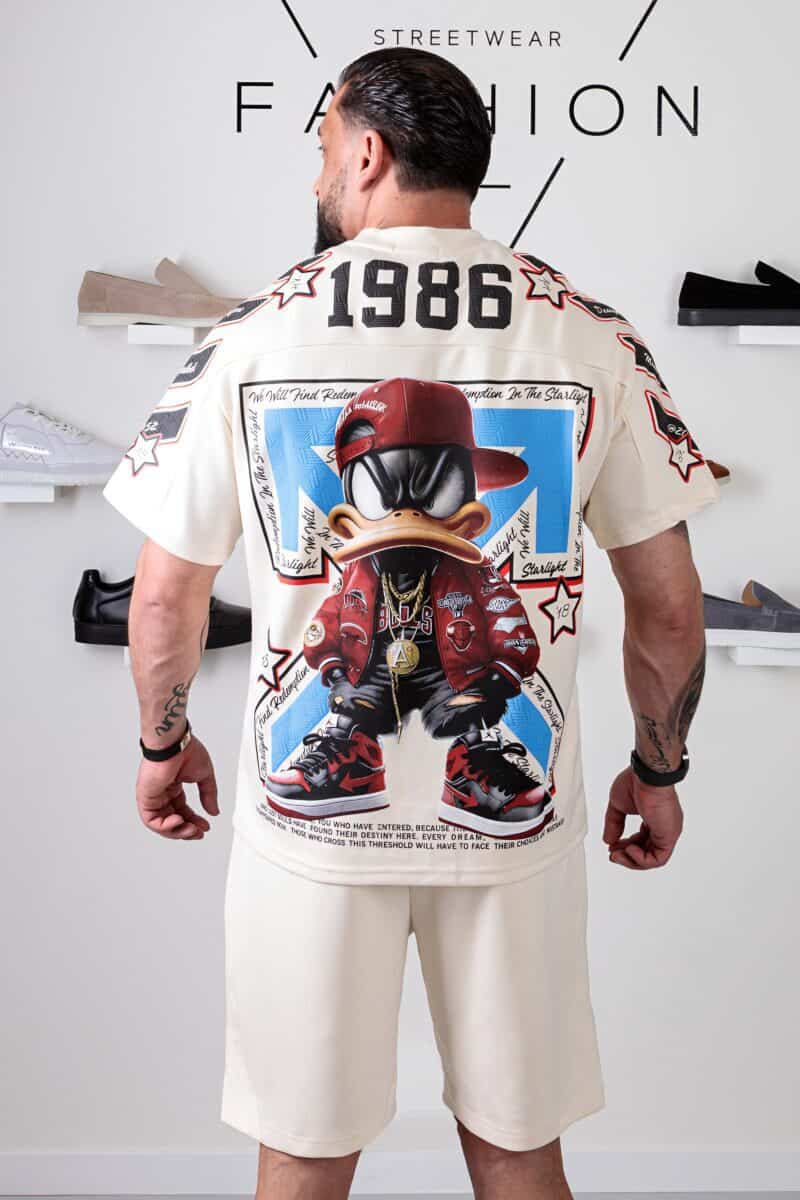 X Daffy Duck Zomer Set Beige 102