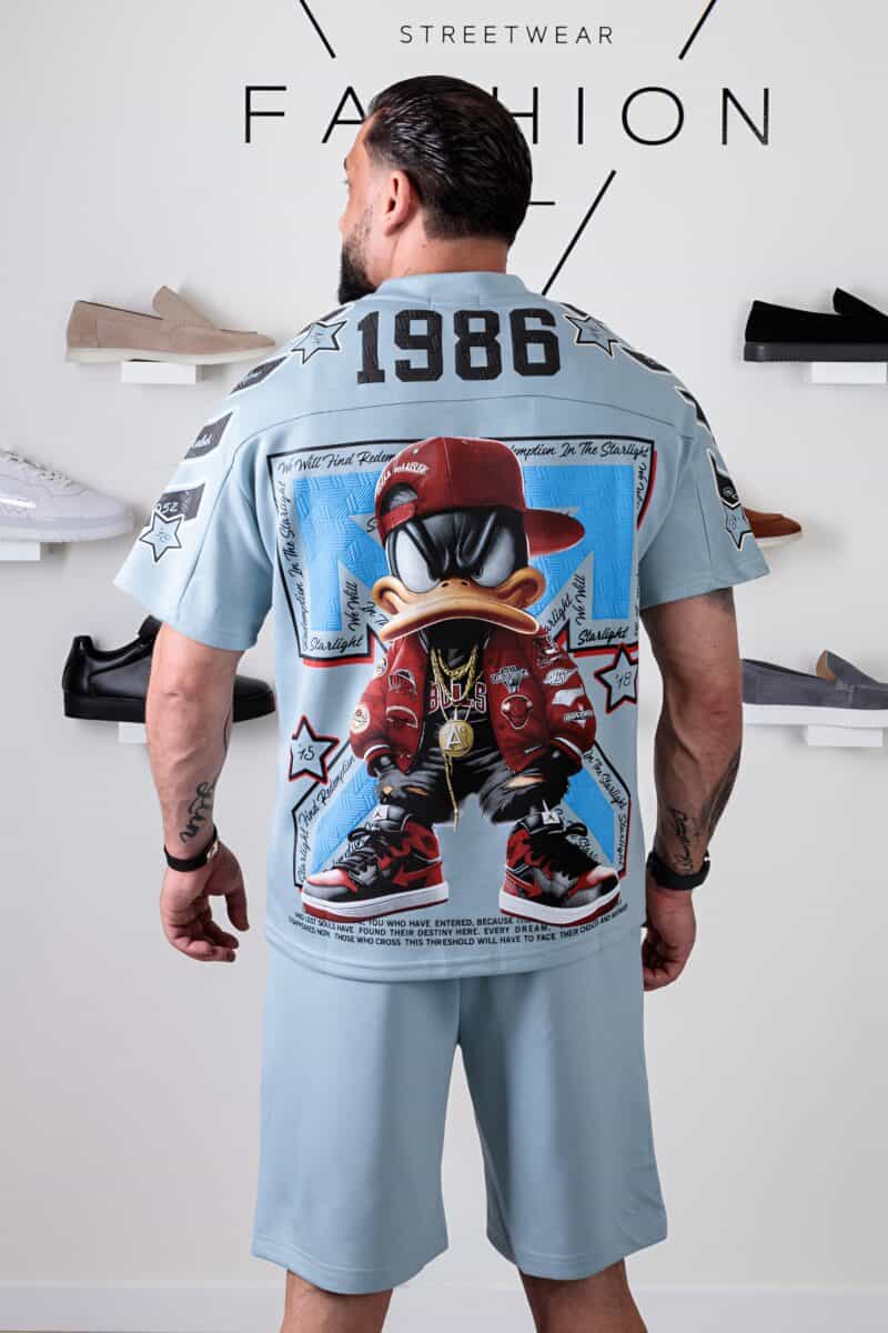 X Daffy Duck Zomer Set Blauw 102