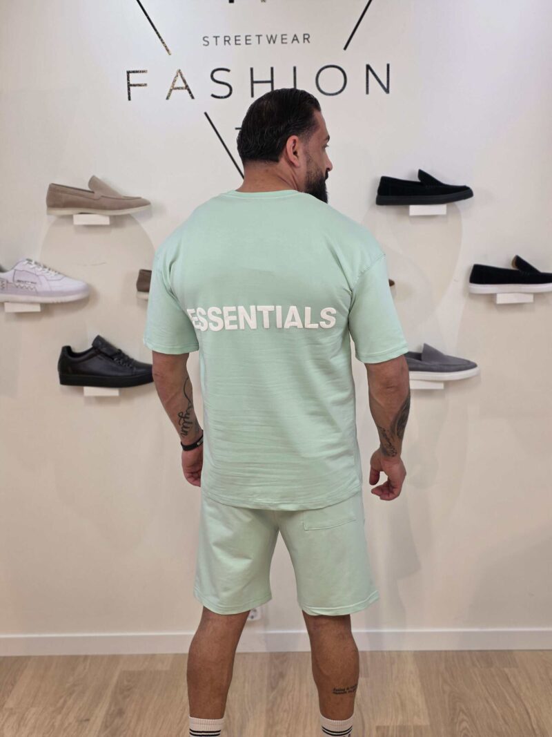 Essentials Oversized Zomerset Mint Groen 2.0
