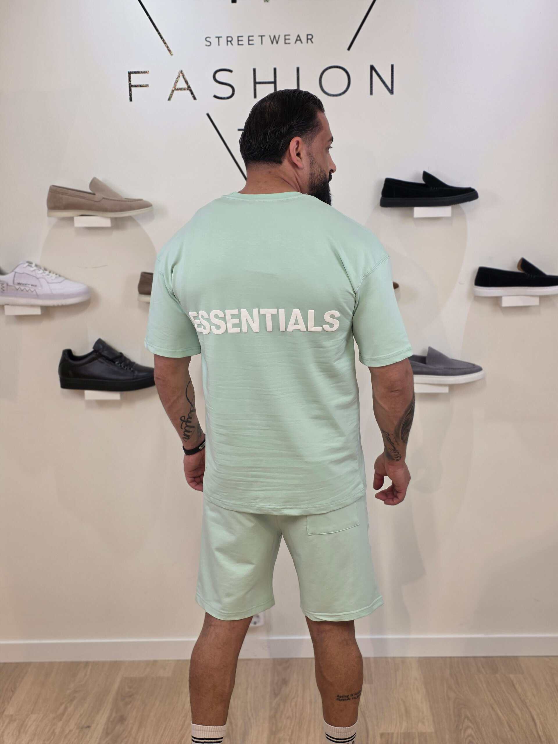 Essentials Oversized Zomerset Mint Groen 2.0