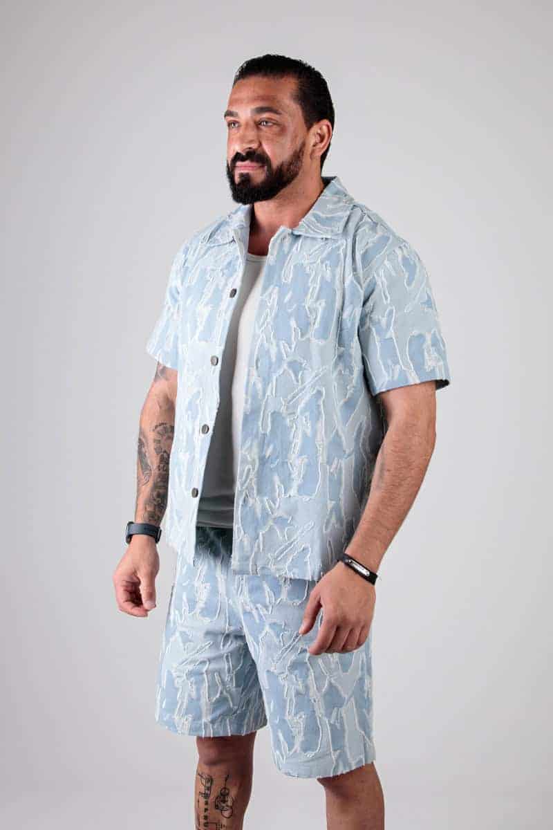 Jacquard Denim Zomerset 2622