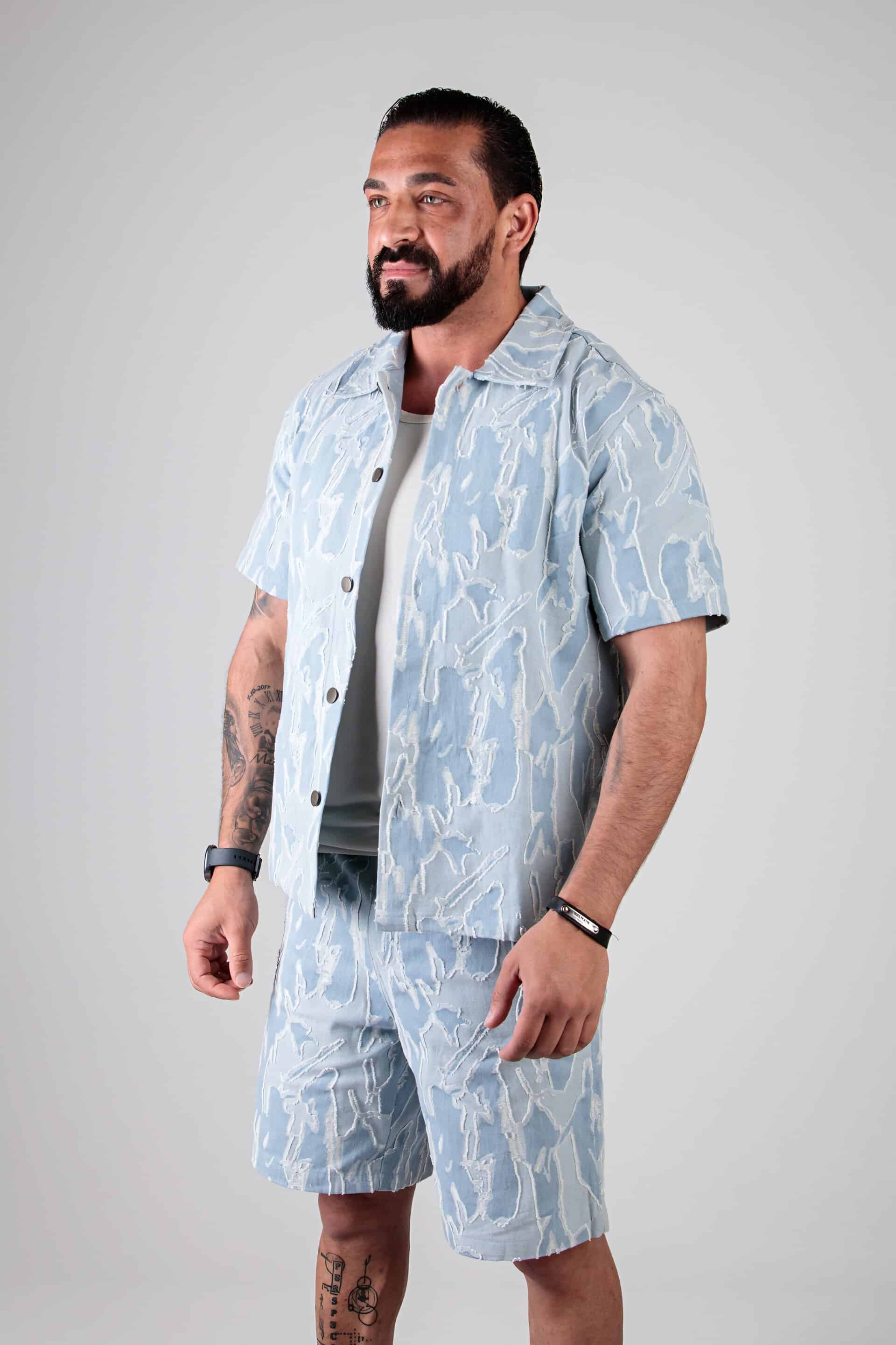 Jacquard Denim Zomerset 2622
