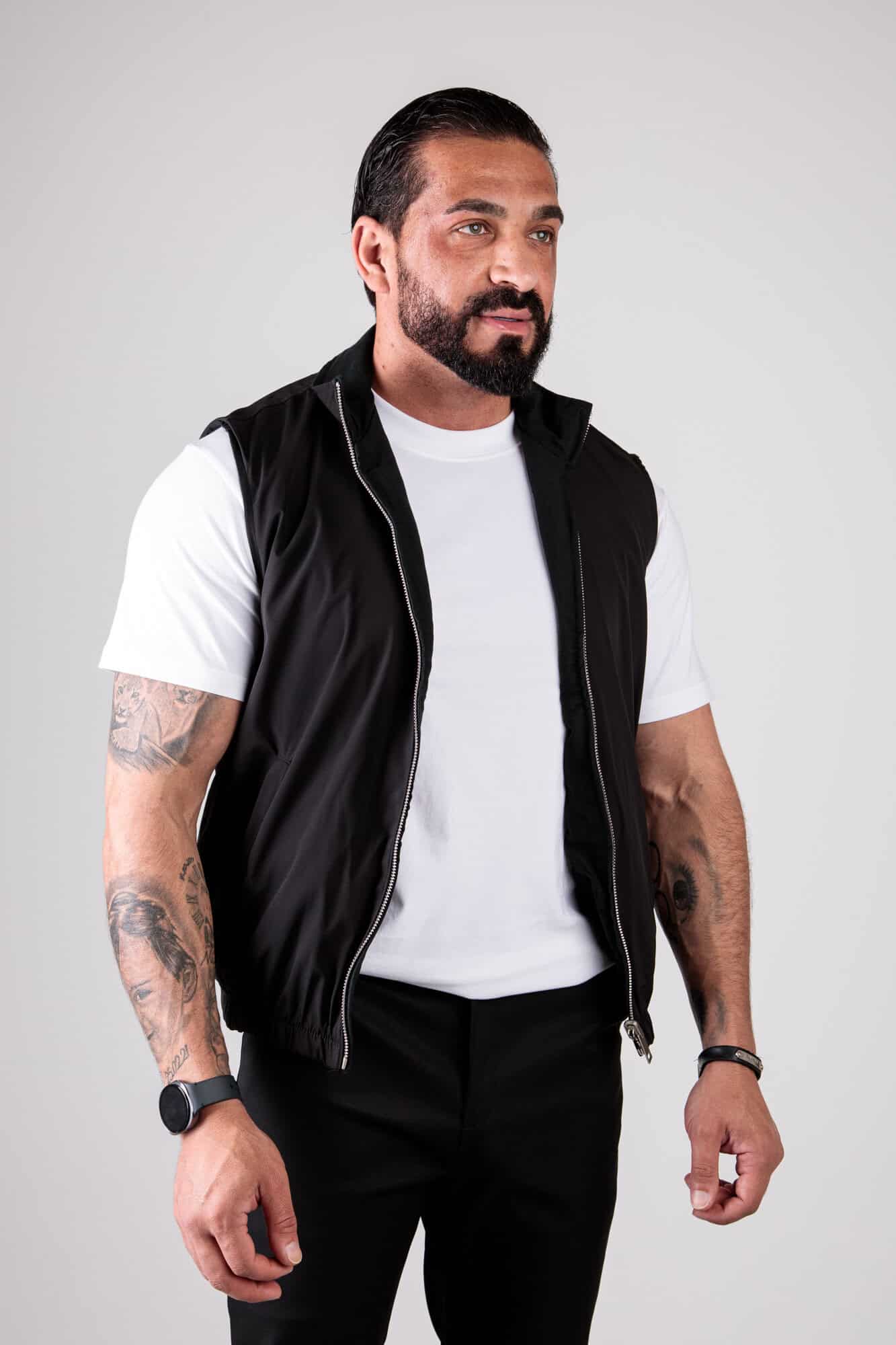 Dubbelzijdig Bodywarmer Zwart 68
