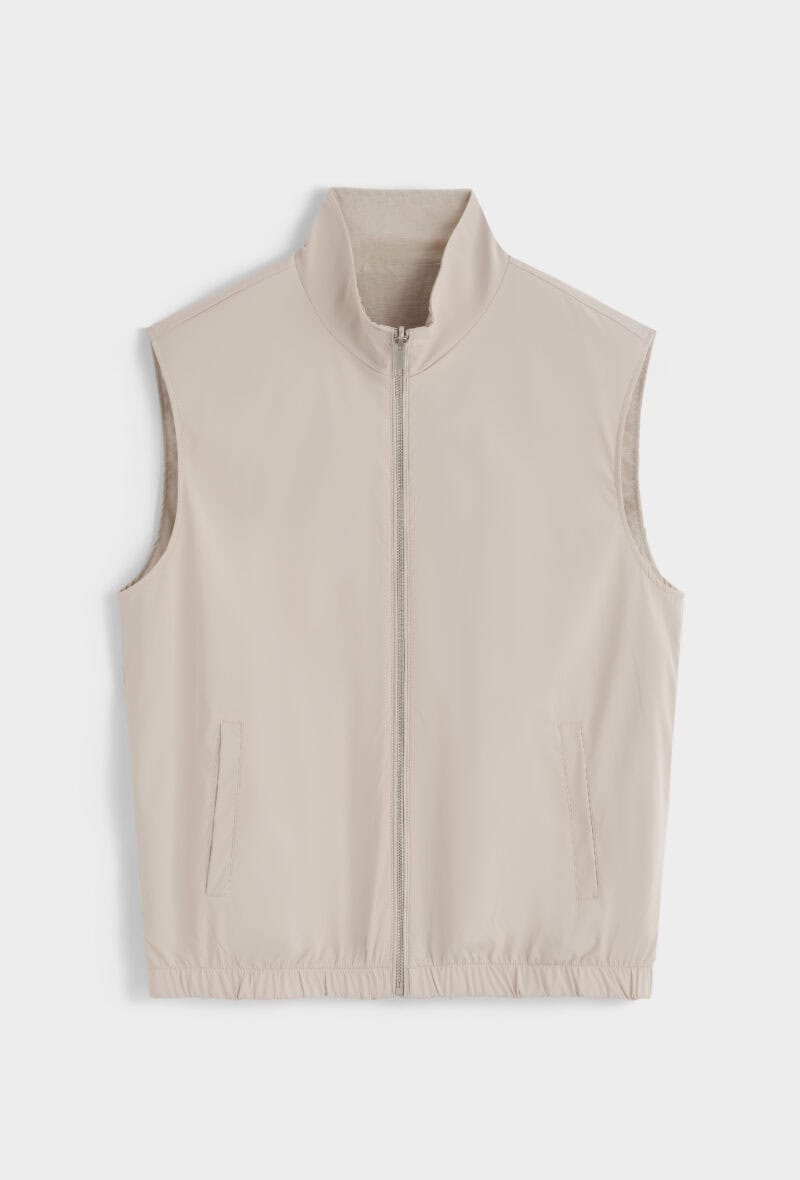 Dubbelzijdig Bodywarmer Beige 68