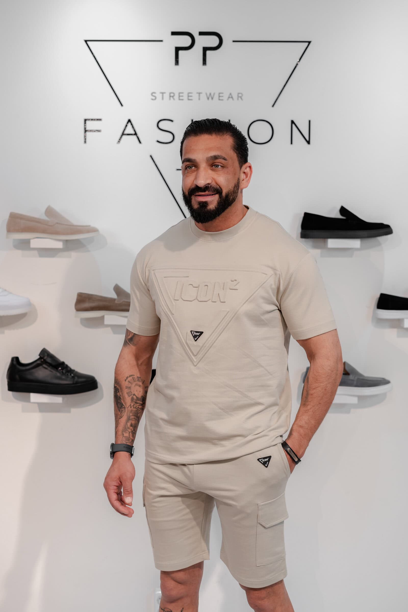 Icon2 Cargo Zomerset T-shirt & Short Taupe 3021