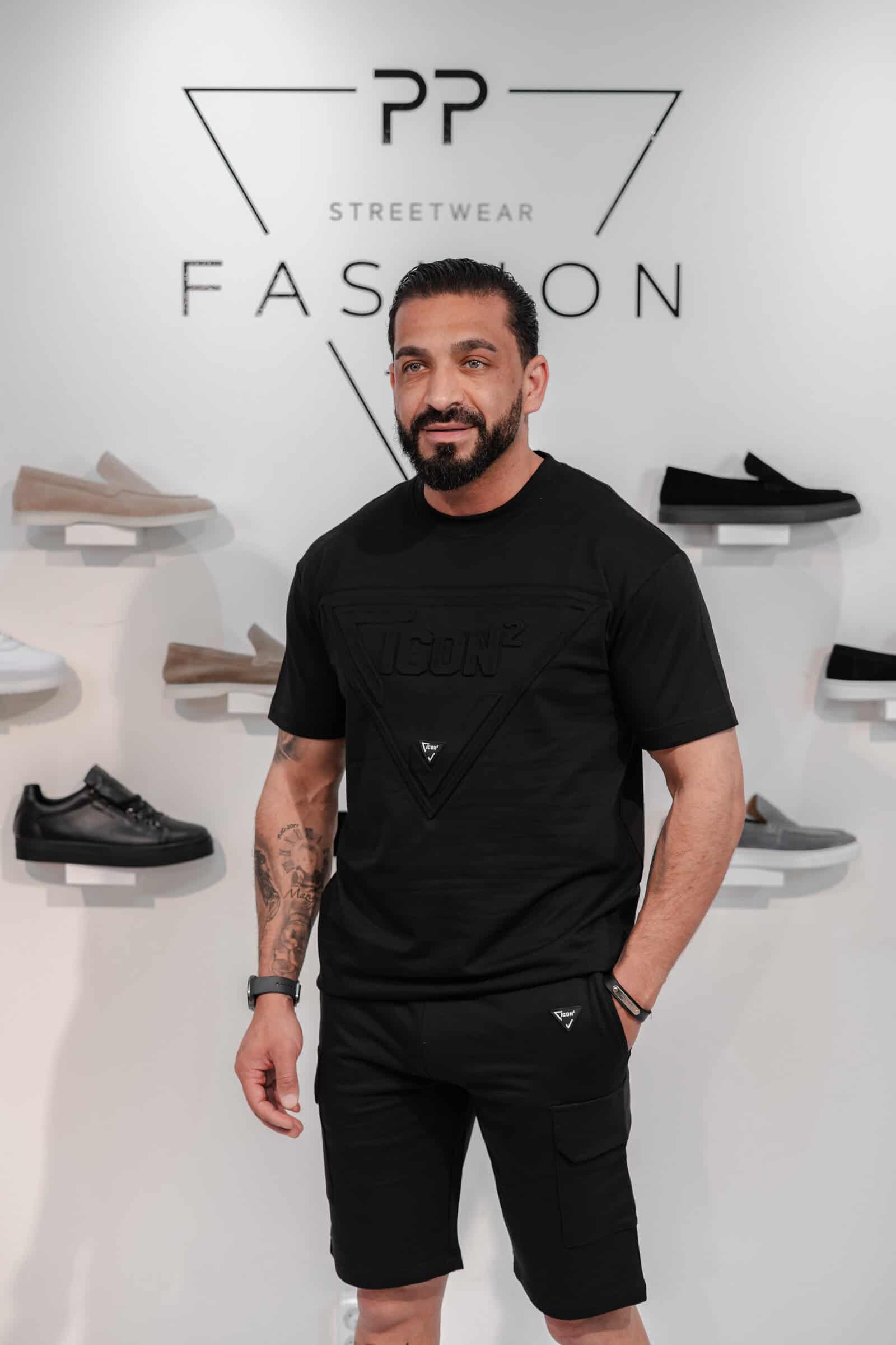 Icon2 Cargo Zomerset T-shirt & Short Zwart 3021