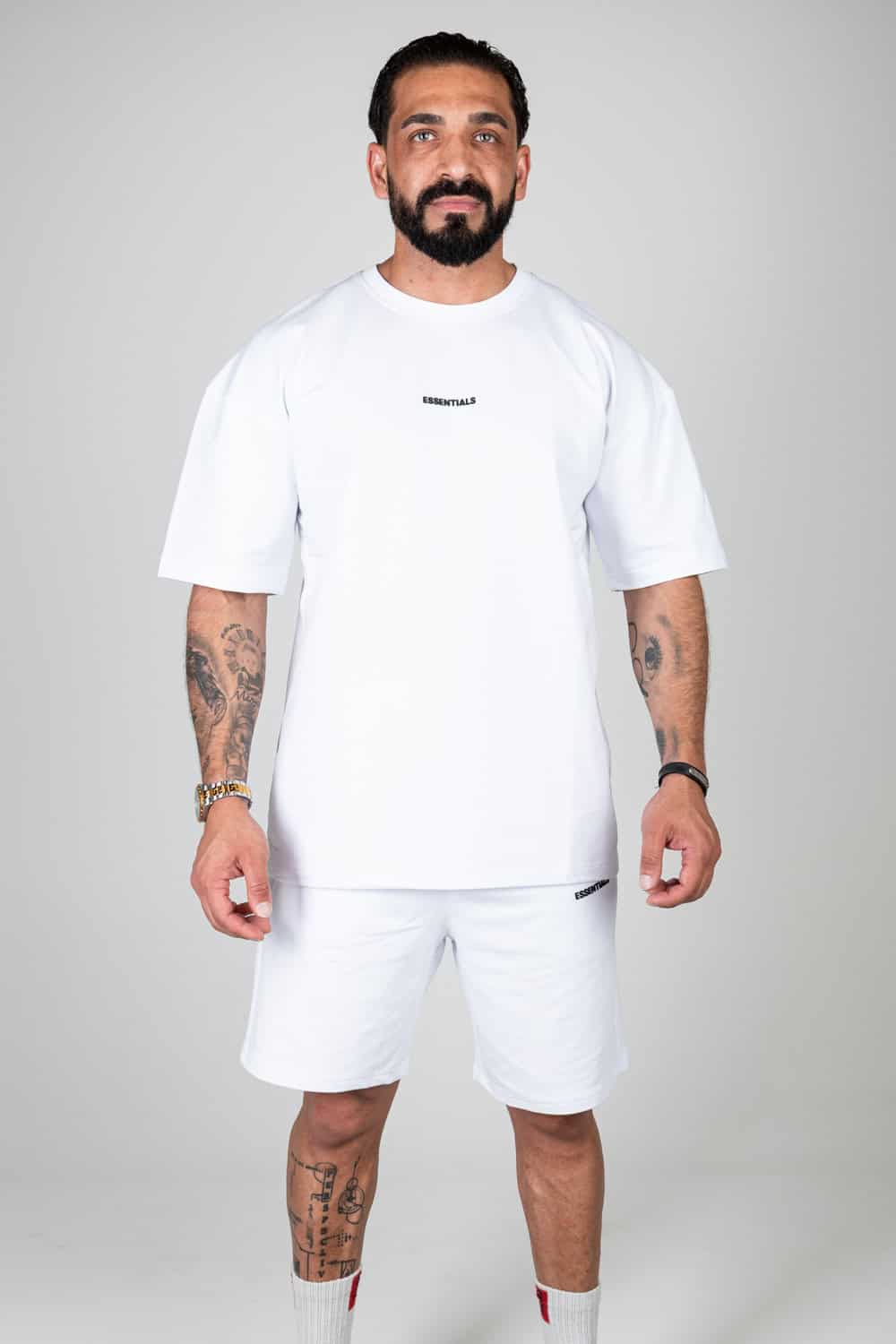 Essentials Basic Oversized Zomerset Wit