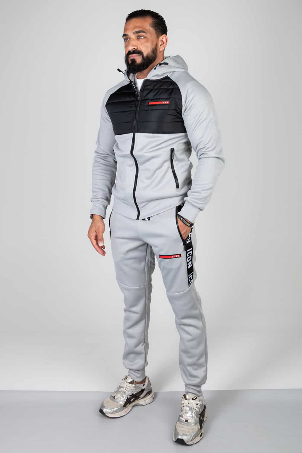 Icon Trainingspak Joggingpak Grijs