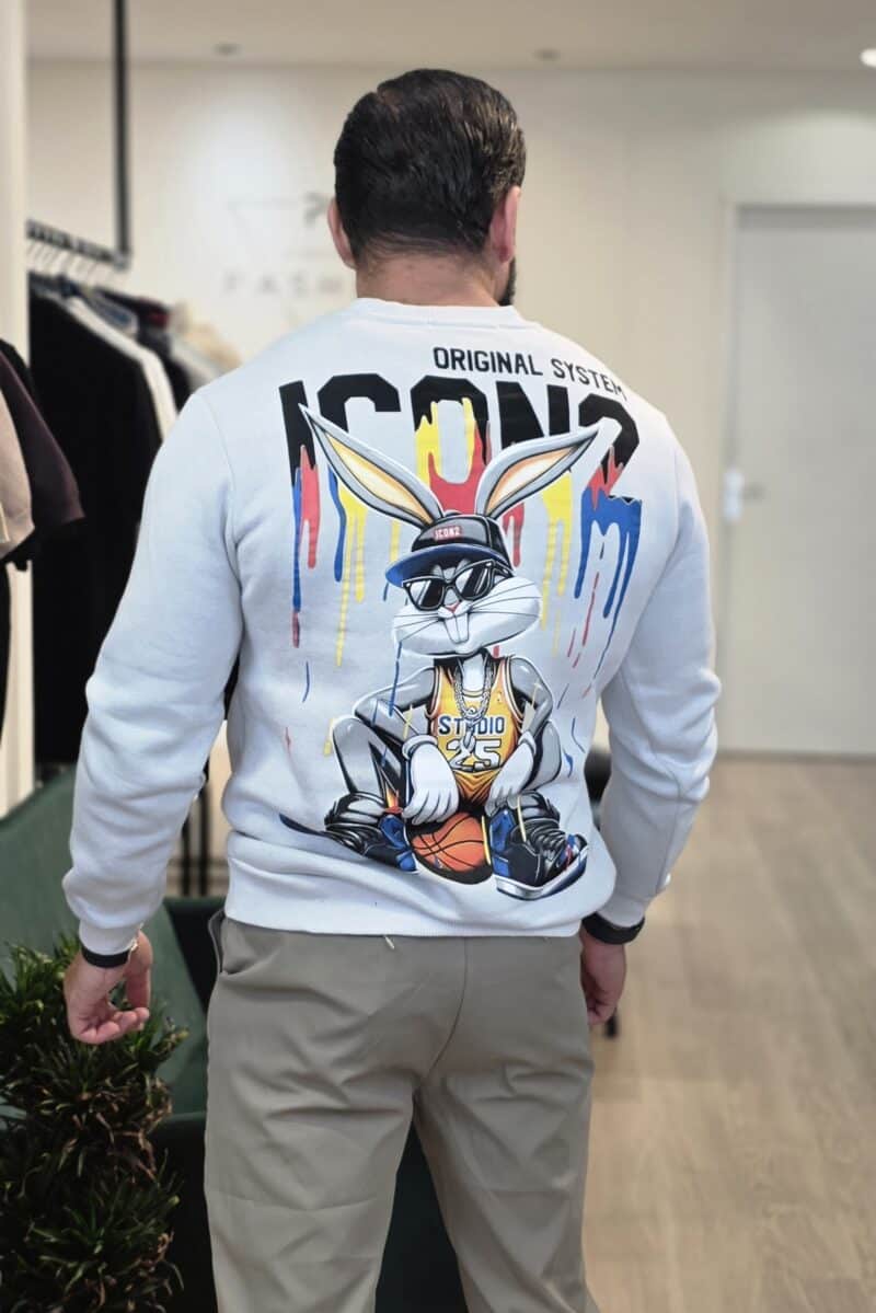 Icon2 Bunny Sweater Grijs 1424