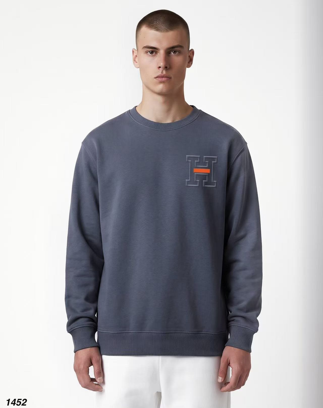 H Signature Sweater Grijs 1452