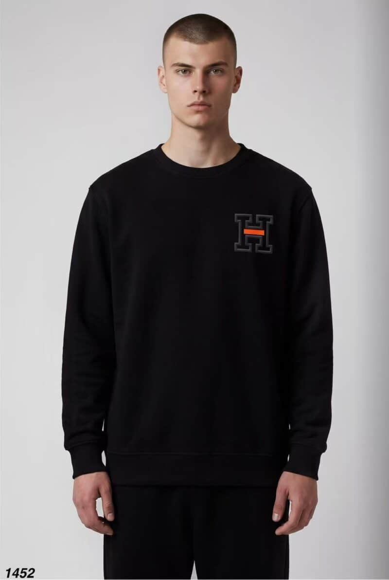 H Signature Sweater Zwart 1452