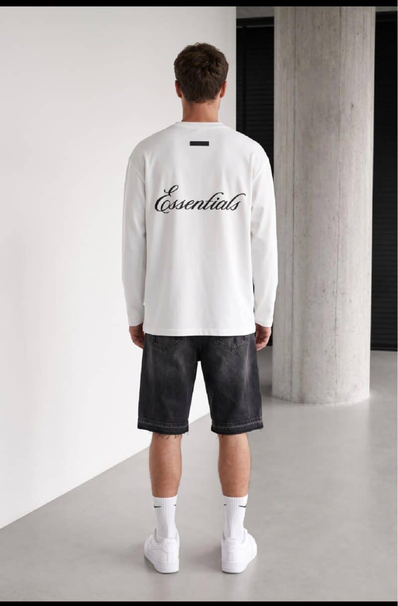 Essentials Longsleeve Wit 9439